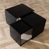 Bronx71 Couchtisch Gianni Metall schwarz 40 cm hoch Bild 3