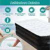 Clanmacy Luftbett Luftbett mit Pumpe Gästebett Luftmatratze 200*152*46 selbstaufblasend Bild 3