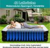 Clanmacy Luftbett Luftbett mit Pumpe Gästebett Luftmatratze 200*152*46 selbstaufblasend Bild 4