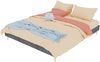 Modern minimalist bed frame, 160*200CM, gray, Dutch velvet material, low box, modern style bedroom furniture, does not include gas lift, does not include headboard and mattress. Bild 3
