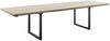 Kulissen-Esstisch >BROOKLYN< in Bianco geölt / Metall - 320x73x100 (BxHxT) Bild 2