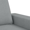 vidaXL 2-tlg. Sofagarnitur Hellgrau Stoff 3201898 Bild 5