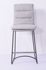 KAWOLA Thekenhocker Vince Thekenstuhl Stoff hellgrau 105 x 58 x 45 cm Bild 4