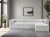 Ecksofa, 'Fora', 66 x 190 x 297, Grau Bild 2