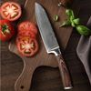 Wakoli Santokumesser EDIB Damast Santoku Messer I 17cm Klinge aus 67 Lagen Damaststahl I, VG10 Kern, 67 Lagen Damaststahl, Pakkaholzgriff, inkl. Geschenkbox Bild 2