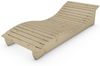 Gartenliege "Relax-Gertl" (Fichte) 1-teilig Liegebreite 80 cm Himmelsliege Bild 2