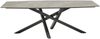 COMO Gartentisch 100x200, Platte: Sintered Stone Beton-Optik, mit Spider Gestell anthrazit Bild 2