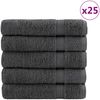 vidaXL Premium Badetücher SOLUND 50 Stk. Anthrazit 100x150 cm 600 g/m² 137167 Bild 1