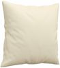 vidaXL 2-tlg. Sofagarnitur mit Kissen Creme Kunstleder 3202161 Bild 5