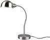 TRIO Leuchten Schreibtischlampe Perry, Ein-/Ausschalter, ohne Leuchtmittel, warmweiß - kaltweiß, Tischleuchte Büro, exkl. 1xE27 10W, flex. verstellbar, Schnurschalter Bild 5