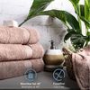 Komfortec Handtuch Set 100% Baumwolle, 4 Badetücher 70x140 und 4 Handtücher 50x100 cm, Frottee (Packung, 8-St), Badehandtuch & XXL Saunatuch, Weich, Towel, Groß Bild 3