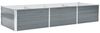 vidaXL Garten-Hochbeet Verzinkter Stahl 240x80x45 cm Grau 44842 Bild 2