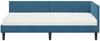vidaXL Eckbettgestell mit Matratze Sonstiges 2 pcs Blau Samt 3393787 Bild 5