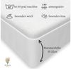 Strauss Home Spannbettlaken Premium, Gummizug: Rundumgummi, 150gr/m2 Premium Jersey 100% Baumwolle Bild 2