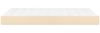 vidaXL Taschenfederkernmatratze Mittel Creme 120x200x20 cm Stoff 347759 Bild 4