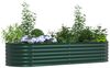 vidaXL Hochbeet Grün 240 x 80 x 44 cm Stahl 42008129 Bild 3