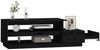 vidaXL Couchtisch Schwarz 120x50x40,5 cm Massivholz Kiefer 814418 Bild 4
