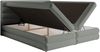 Selsey 'Alegre' Boxspringbett mit Bettkasten, grau, 160x200 cm Bild 4