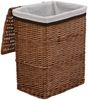 vidaXL Wäschekorb Braun Weidengeflecht 286979 Bild 5
