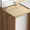 vidaXL Schreibtisch Artisan-Eiche 78,5 x 37 x 154,5 cm Holzwerkstoff 869345 Bild 4