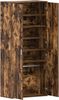 vidaXL Schuhschrank Geräucherte Eiche 80 x 39 x 178 cm Holzwerkstoff 3333870 Bild 5