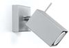 Wandleuchte, Grau, Beweglicher Spot, L 15 cm Bild 3