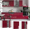 Hängeschrank Fame-Line Bordeaux Hochglanz 60 cm Vicco Bild 2