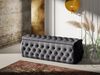 Boxspringbett Schlafzimmerbett ERNESTO Nr. 3 160x200cm in Elisa Velvet Anthrazit Bild 4