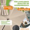 KESSER® 'Holly' Ampelschirm ohne LED Solar, inkl. Ständer, Abdeckung & Windsicherung mit Kurbel, Aluminium beige, Ø 350 cm Bild 3