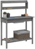 vidaXL Pflanztisch mit Waschbecken 147,5x44x139,5 cm Massivholz Tanne 156348 Bild 4