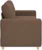 vidaXL Loveseat-Sofa Braun 180x77x82 cm Stoff 4105082 Bild 5