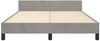 Doppelbett, Bettgestell Modernen ohne Matratze Hellgrau 140x190 cm Samt d2457e Bild 5