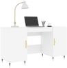 vidaXL Schreibtisch Weiß 140x50x75 cm Holzwerkstoff 829524 Bild 3