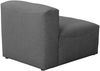 Sofa Element ohne Armlehne Kattrina Flachgewebe anthrazit Bild 4