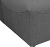 Sofa Element ohne Armlehne Kattrina Flachgewebe anthrazit Bild 5