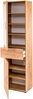 Garderobenschrank >8871-79< in Wotaneiche, Holzwerkstoff - 50x195x32cm (BxHxT) Bild 2