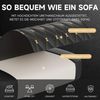 BlingBin Gaming-Stuhl Massage Gaming Sessel mit Fußstütze, PC Stuhl Gamer Stuhl Bürostuhl (1er Set, 1 St), Ergonomisches Design, verstellbare Armlehnen und Rückenlehne Bild 3