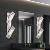 2er Set LED Kristall Wandleuchten, Spots schwenkbar Bild 2