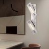 2er Set LED Kristall Wandleuchten, Spots schwenkbar Bild 5