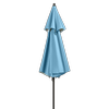 Doppler 'Windprofi' Sonnenschirm, mit Tragetasche, Ø 200 cm, blau Bild 4