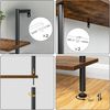 6-stöckiges DIY Bücherregal Industrie Leiterregal Spanplatten Standregal Bild 5