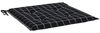 vidaXL Gartenstuhl-Kissen 6 Stk. Schwarz Karomuster 50x50x4 cm Stoff 361082 Bild 5