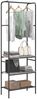 vidaXL Kleiderständer Grau Sonoma 60 x 30 x 171 cm Holzwerkstoff 868460 Bild 3