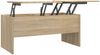 vidaXL Couchtisch Sonoma-Eiche 102x50,5x46,5 cm Holzwerkstoff 809722 Bild 2