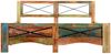 Doppelbett, Betten für Erwachsene, Massivholzbett ohne Matratze Altholz 140x200 cm de3510 Bild 3