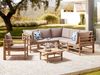Ecksofa CERRETO Bambusholz Taupe Bild 3