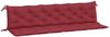 vidaXL Gartenbank-Auflagen 2 Stk. Weinrot 200x50x7 cm Oxford-Gewebe 361744 Bild 2