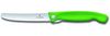 Victorinox Swiss Classic faltbares Gemüsemesser Wellenschliff (11 cm), Grün Bild 5