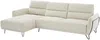 Vente-unique - DURIMA Sofa Stoff Beige - B 168 cm x H 95 cm x L 290 cm Bild 5