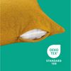MOON Heimtextilien Kissenhülle 2er Pack Kissenbezug versch. Größen Polyester Reißverschluss Moon, Leinen-Optik Bild 2